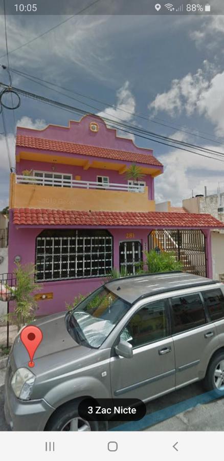 Casa Zac Nicte Mx-Habitacion Ixchel カンクン エクステリア 写真